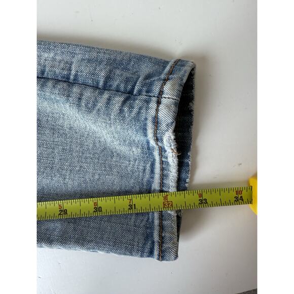 Billionaire Boys Club Light Blue Straight Jeans with Patches - Picture 8 of 10